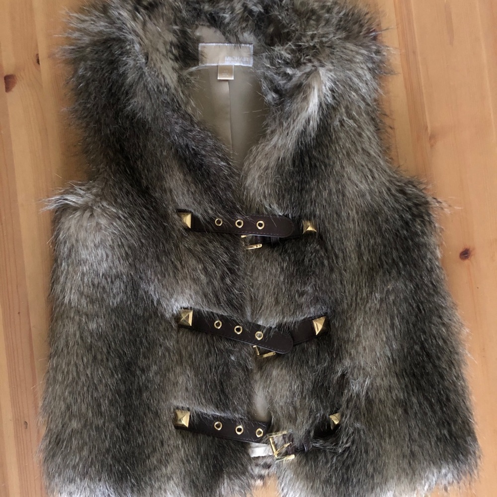 Michael Kors Faux Fur Vest